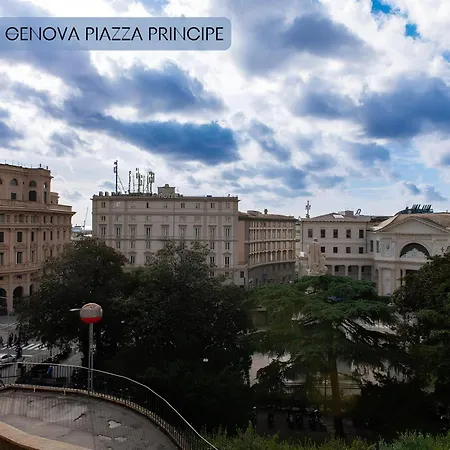 Accoglienti Stazione Piazza Principe - 5 Min Treni Crociere Pensionat