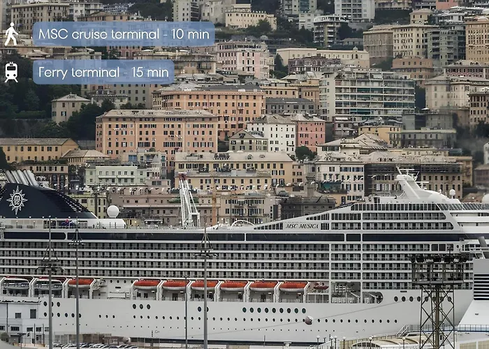Gæstehus Accoglienti Stazione Piazza Principe - 5 Min Treni Crociere 3*
