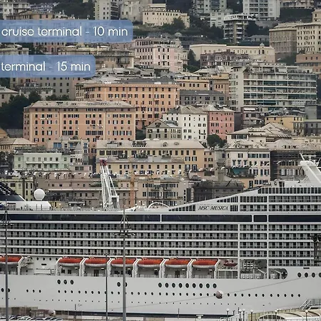 Gasthof Accoglienti Stazione Piazza Principe - 5 Min Treni Crociere 3*